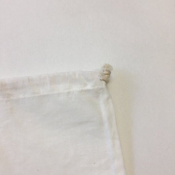 Balenciaga 25"x14" Dust Bag Rectangular Ivory Cotton Drawstring Authentic - Picture 5 of 10